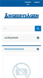 Mobile Screenshot of angesbysagen.se